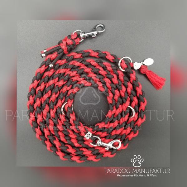 Hundeleine „Trixie“ 3-fach verstellbar (4-fach)  -  *Evtl. abgebildetes Zubehör, Deko oder Accessoires sind nicht im Lieferumfang enthalten.